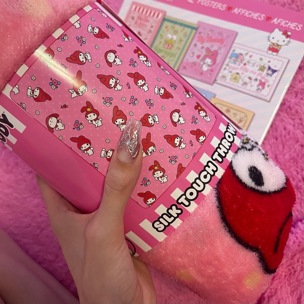 Pink my melody blanket